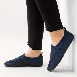 Minimalist Slippers Cozy House Slippers Sock Slippers Anti-skid Slip-on Shoes Indoor For Men