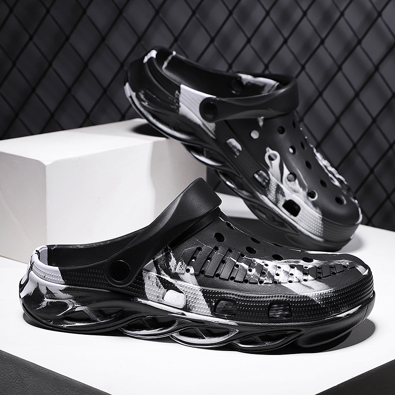 mens eva clogs slip on closed toe sandals soft sole walking shoes outdoor garden shoe beach sandals details 2